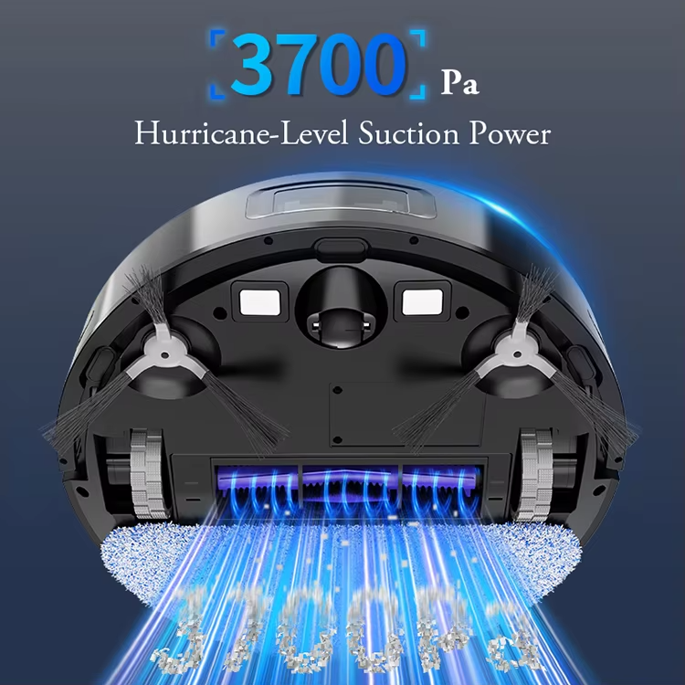Home Floor Cleaning Multi Function Wet Dry Automatic Cleaning Robot Sweeping and Mopping Strong Suction V8 Robot Vacuum Cleaner