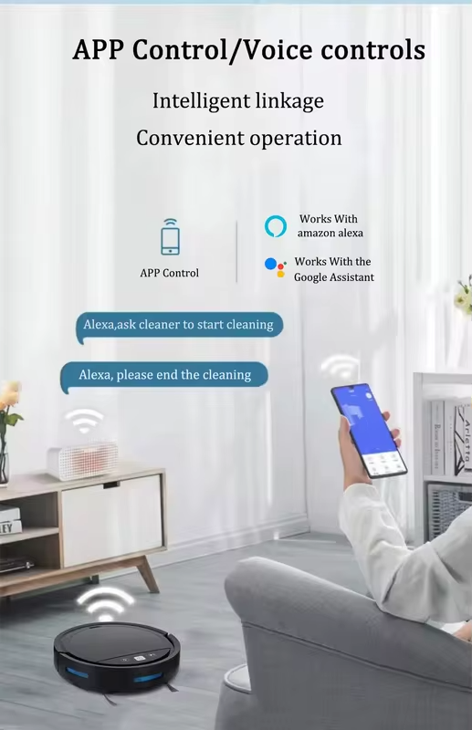 Robot Vacuum Cleaner  Smart Remote Control Wireless AutoRecharge Floor Sweeping Cleaning appliance Vacuum Cleaner For Home