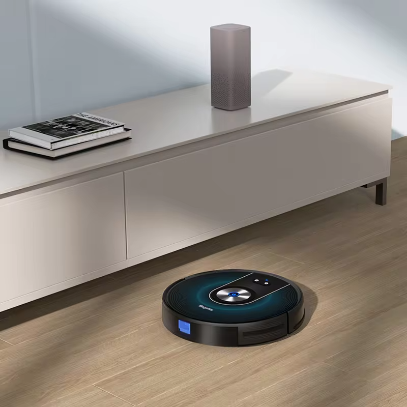 Smart Robot Vacuum Cleaner for Home Efficient Floor Cleaning with Water Filter for Garages