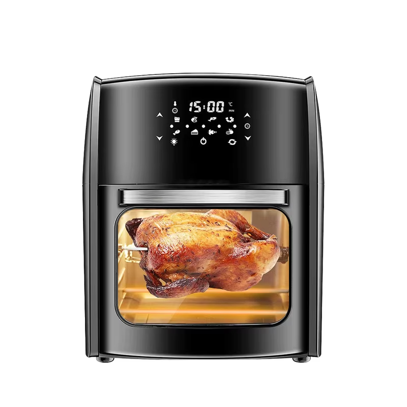 Multi-function Independent Baskets Smart 12 Liters Electric Digital Air Fryers with Visible Window