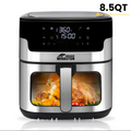 8.5QT Family Size Digital Air Fryers, BPA-Free, Smart Touchscreen with 8-Preset, Air Frying, Reheat Leftovers, Party Food