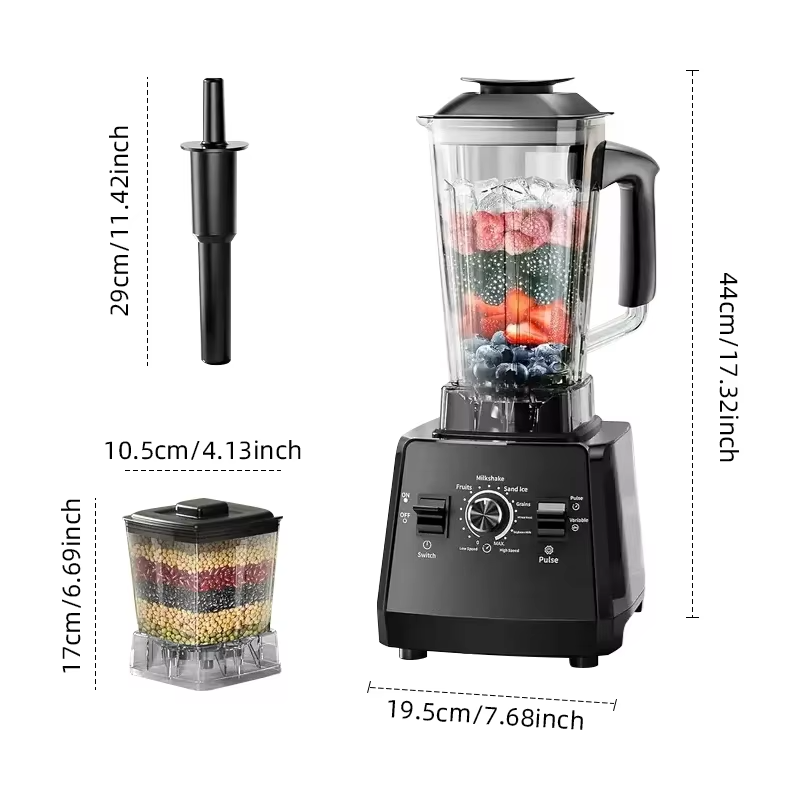Fully Automatic Wall-Breaking Machine Commercial Blender High Power Stationary Mixer Food Processor Ice Smoothie Juicer Kitchens