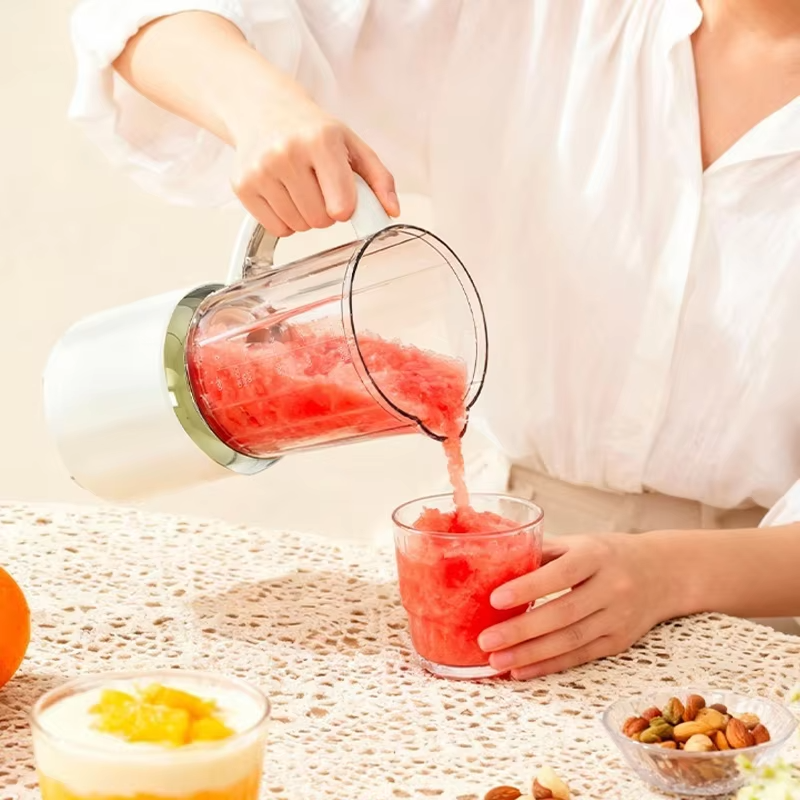 Double Blade New Juicer, USB Charging Portable Blender, Small Household Juicer, Digital Wall Breaking Machine, Smoothie Blender