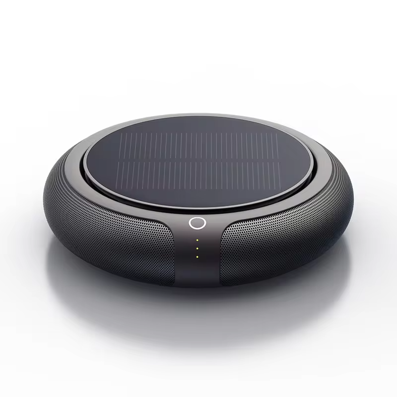 Car Air Purifier Solar Powered Aroma Diffuser Air Freshener for Vehicle Home Desk Electric Gadgets with Filter
