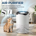 Portable Negative Ion Air Purifier High Efficiency Formaldehyde Smoke Dust Removal USB Powered Mini Air Cleaner For Home Pet Bedroom