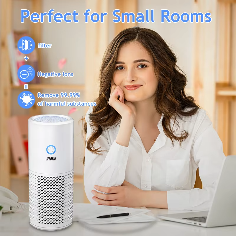 Desktop Mutifunctional Air purifier For Formaldehyde removal Smoke Removal Household Negative ion odor removal Machine