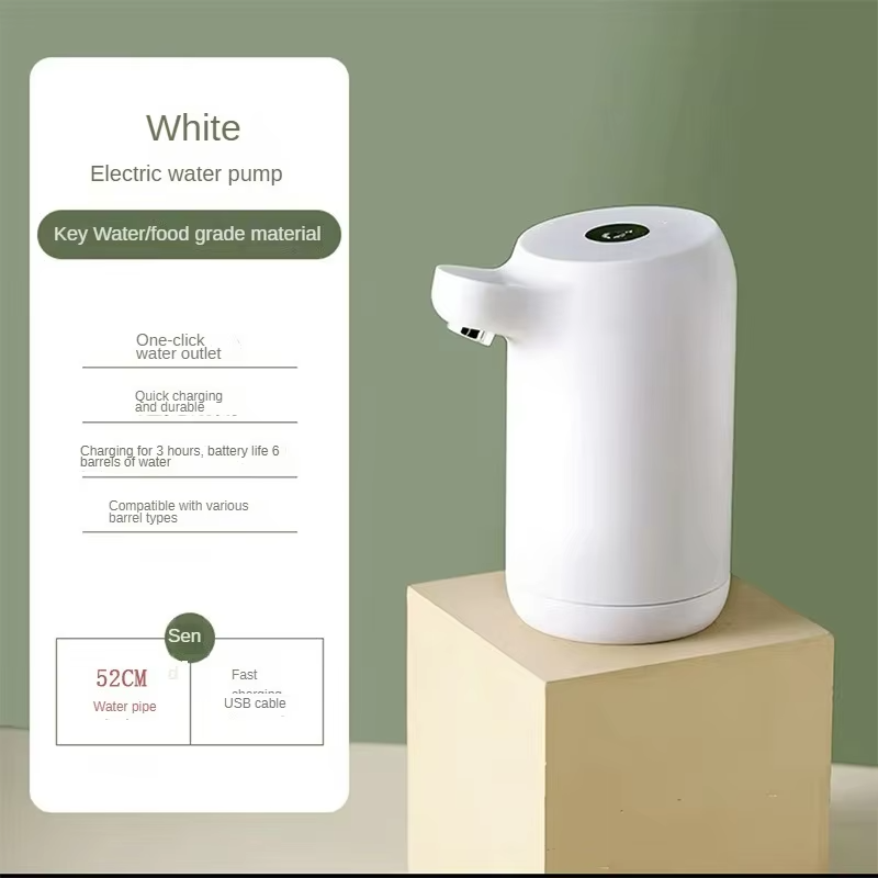 Small Gallon Water Pump Electric Office Carboy Camping Portable Automatic Dispatcher System USB 5V Bottles Dispensing Tap Faucet