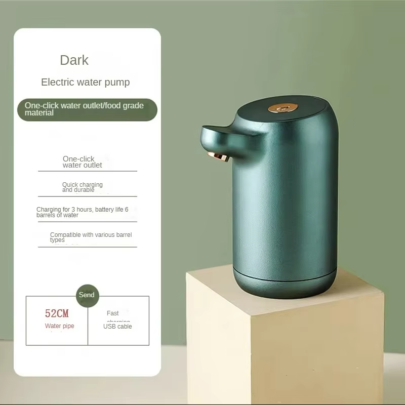 Small Gallon Water Pump Electric Office Carboy Camping Portable Automatic Dispatcher System USB 5V Bottles Dispensing Tap Faucet