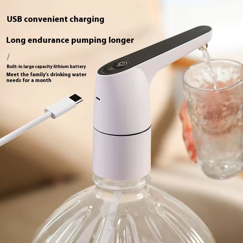 Household Electric Kitchen Water Suction Device,usb Charge Water Dispenser with Mineral Water Pump,for Camping,traveling,offic
